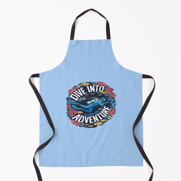 Item preview, Dive Into Adventure Scuba Diving Ocean Exploration Design designed and sold by InkredibleZ.