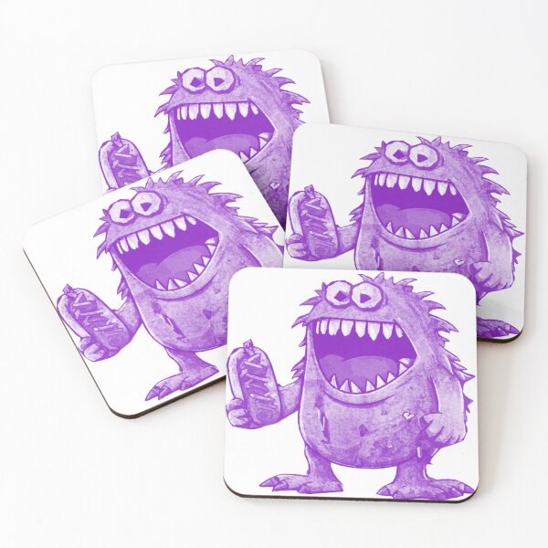 Item preview, Monster Eating Hotdog designed and sold by kinpirks.