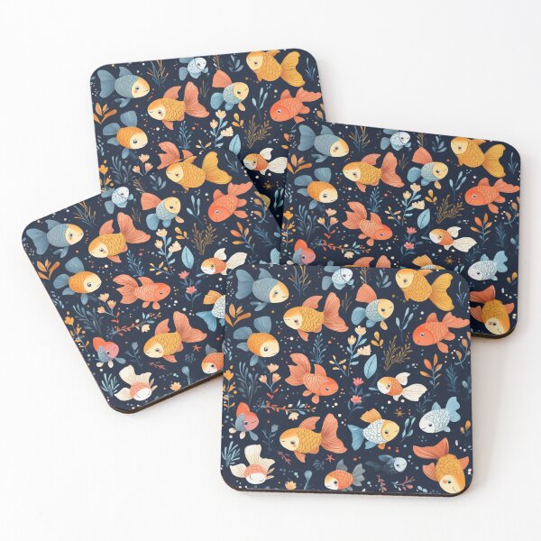 Item preview, Whimsical Goldfish Paradise designed and sold by Krishell103.