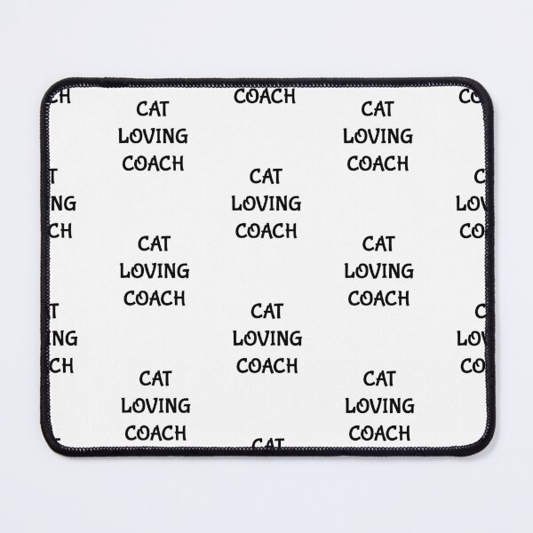 Item preview, Cat loving coach, funny dog loving head coach designed and sold by Merchattack.