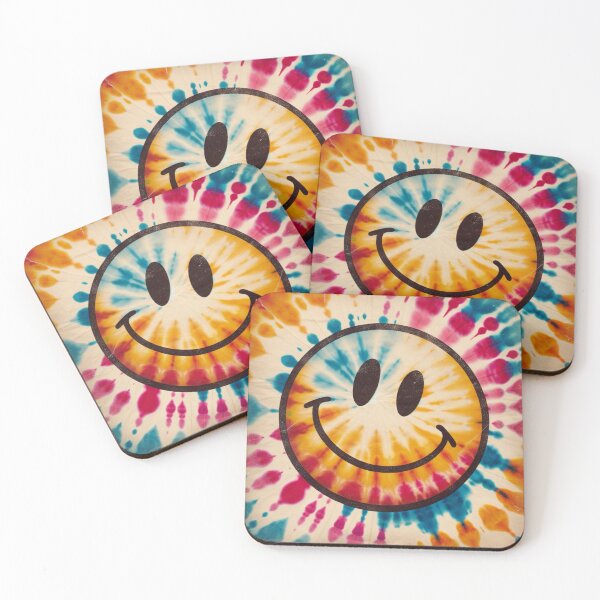 Item preview, Retro Tie Dye Smiley Face 1 designed and sold by BassHeadMomma.