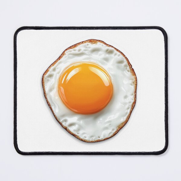 Item preview, Realistic Fried Egg Sticker for Food Lovers and Breakfast Fans designed and sold by Liseri.