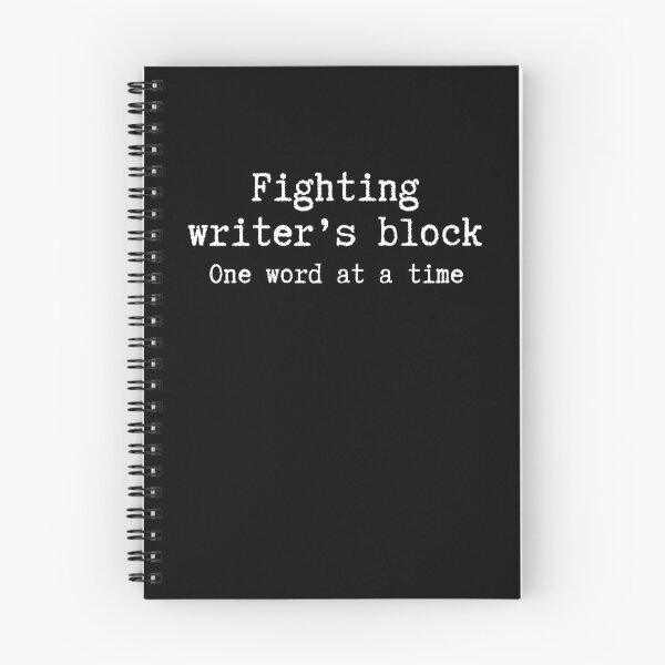 Item preview, Fighting writer's block designed and sold by Melle-OtterWise.