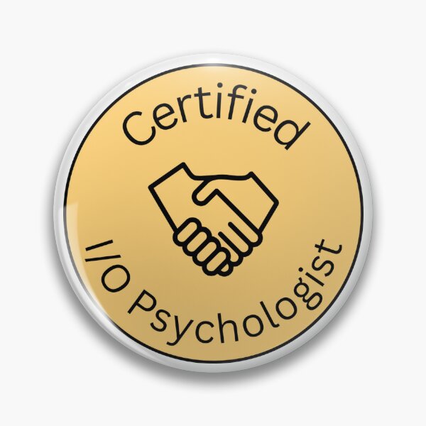Item preview, Certified I/O Psychologist Sticker designed and sold by iopsychtings.