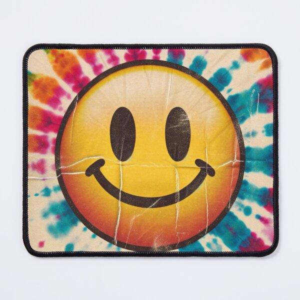 Item preview, Retro Tie Dye Smiley Face 2 designed and sold by BassHeadMomma.