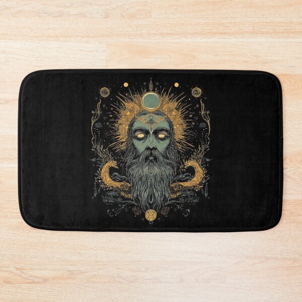 Item preview, Perun's Legacy: A Synthwave-Inspired Symbolic Journey Through Slavic Mythology designed and sold by MythSpire.