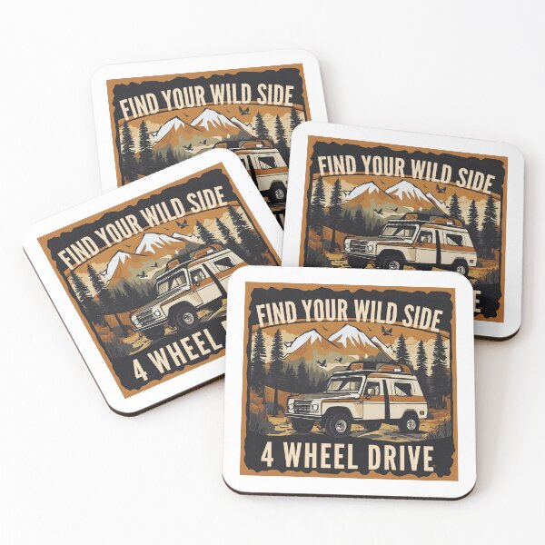 Item preview, Find your wild side 4 wheel drive designed and sold by FitEnvy.