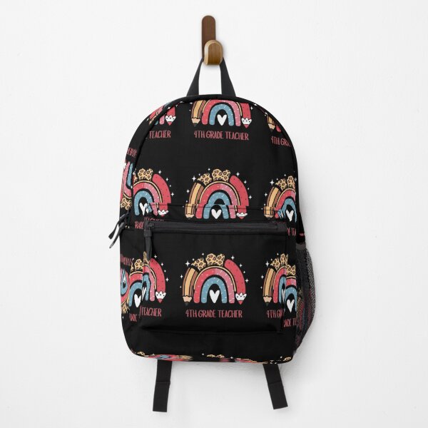 Item preview, 4th Grade Teacher Rainbow Leopard Pencil Graphic Tee designed and sold by BLZART.