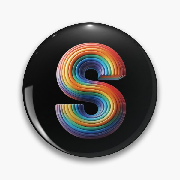 Item preview, Letter S, Rainbow designed and sold by Myra365Art.