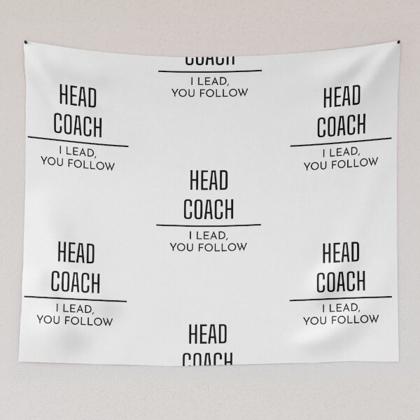 Item preview, I lead you follow, funny coach humor designed and sold by Merchattack.