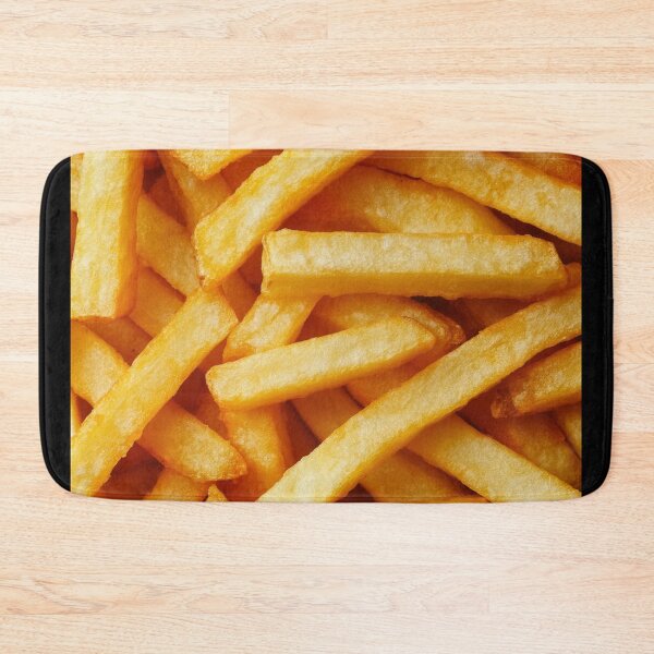 Item preview, Golden, crispy French fries piled high, capturing the essence of a classic comfort food served as a side dish. designed and sold by Jerhus.