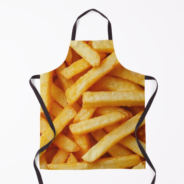 Item preview, Golden, crispy French fries piled high, capturing the essence of a classic comfort food served as a side dish. designed and sold by Jerhus.
