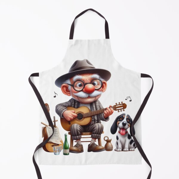 Item preview, Old Man,Dog,Guitar designed and sold by deniz kaya.