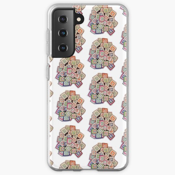 Colorful Squares Samsung Galaxy Soft Case