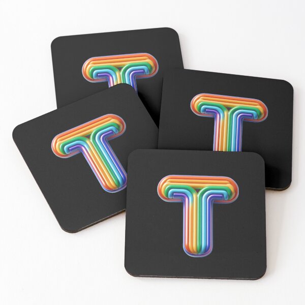 Item preview, Letter T, Rainbow designed and sold by Myra365Art.