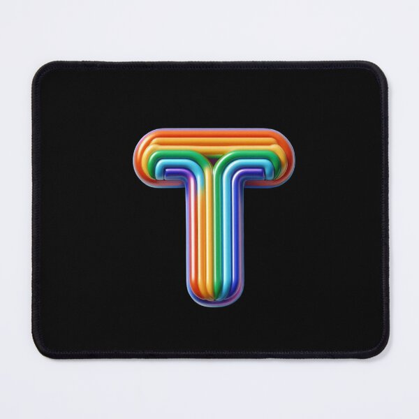 Item preview, Letter T, Rainbow designed and sold by Myra365Art.