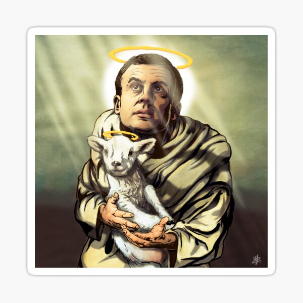Saint Macron Sticker