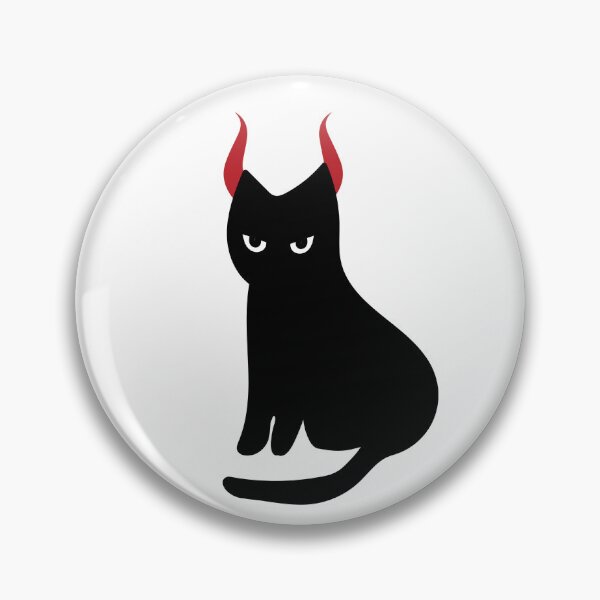 Item preview, Devilish Cat designed and sold by Merrill Santacqua.