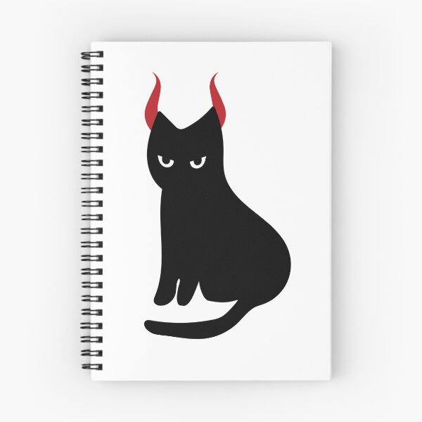 Item preview, Devilish Cat designed and sold by Merrill Santacqua.