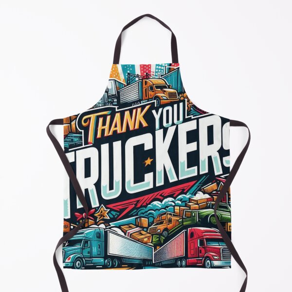 Item preview, Thank you truckers designed and sold by MarElfArtelier.