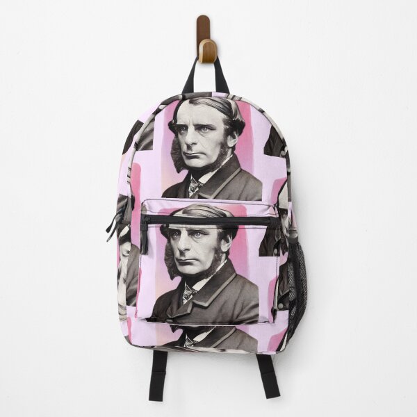 Item preview, English Priest Charles Kingsley - pink - illustration  designed and sold by Litstoy.
