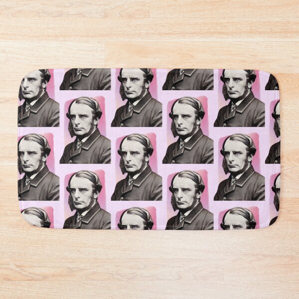 Item preview, English Priest Charles Kingsley - pink - illustration  designed and sold by Litstoy.