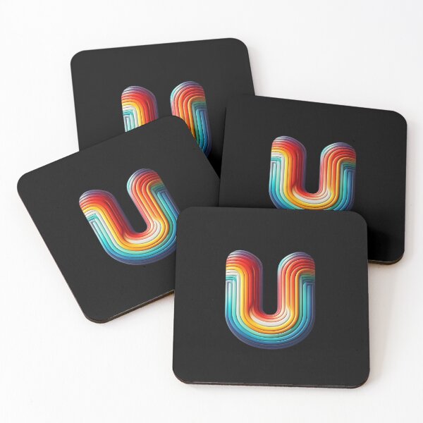 Item preview, Letter U, Rainbow designed and sold by Myra365Art.