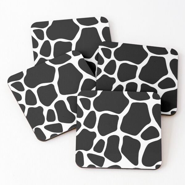 Item preview, Black Cow Spot Skin Pattern designed and sold by natalielaf.