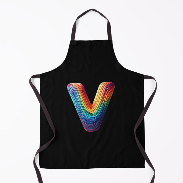 Item preview, Letter V, Rainbow designed and sold by Myra365Art.