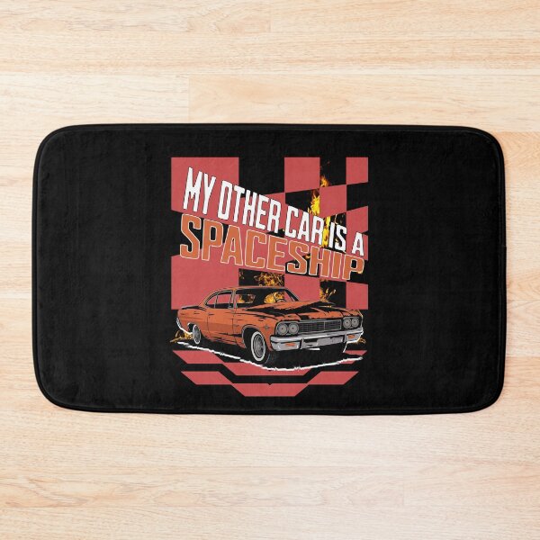 Item preview, VINTAGE CAR BUMPER STICKER FUNNY - MY OTHER CAR IS A SPACESHIP designed and sold by justyna-s28.