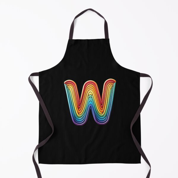 Item preview, Letter W, Rainbow designed and sold by Myra365Art.