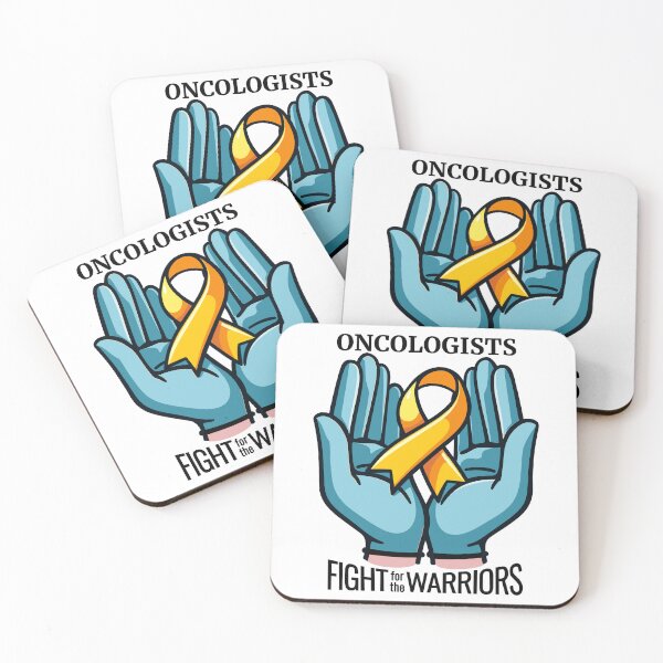 Item preview, Oncologists Fight for the Warriors - Childhood Cancer Awareness Month designed and sold by QuirkPrint.