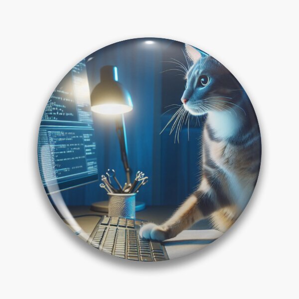 Artikelvorschau, Cat Hacker Design Geek Tech Enthusiast Katzenliebhaber, Cat Hacker Gaming Enthusiasten Bekleidung entworfen und verkauft von majidi1.