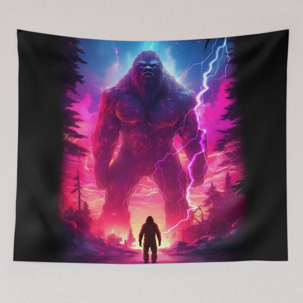Item preview, Sasquatch Forrest Lightning designed and sold by cooldesigns2022.
