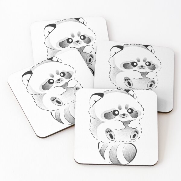 Item preview, Raccoon  designed and sold by 7Delamancha.
