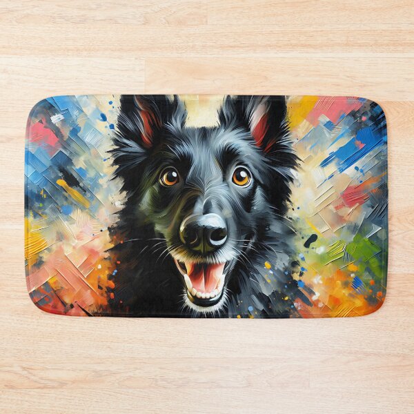 Item preview, Mudi Dog Acrylic Print Pet Portrait Dog Lovers designed and sold by Puppy Puzzles Plus.