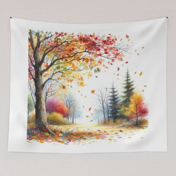 Item preview, Autumn Landscape,Fall designed and sold by deniz kaya.