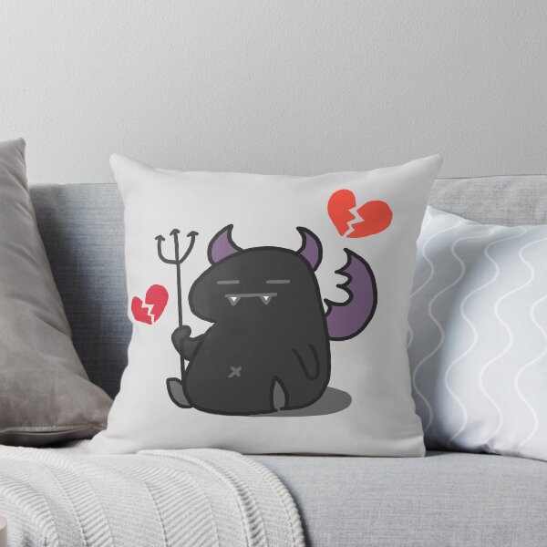 Item preview, Lazy Devil Cute Evil Character Goth Japanese Anime Kawaii Akuma Creature designed and sold by Marinaaa010.