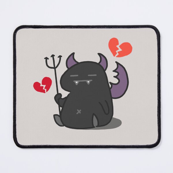 Item preview, Lazy Devil Cute Evil Character Goth Japanese Anime Kawaii Akuma Creature designed and sold by Marinaaa010.