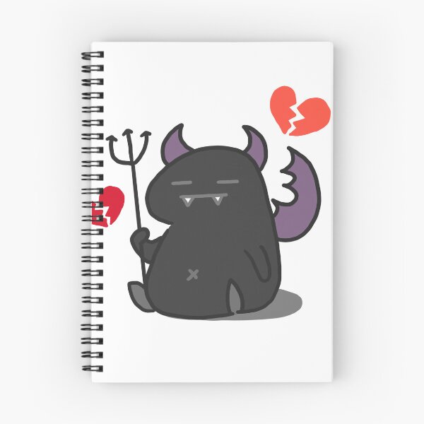 Item preview, Lazy Devil Cute Evil Character Goth Japanese Anime Kawaii Akuma Creature designed and sold by Marinaaa010.