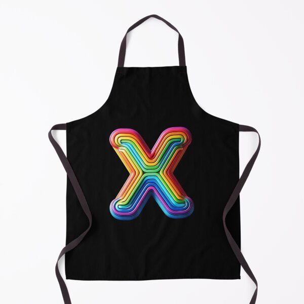 Item preview, Letter X, Rainbow designed and sold by Myra365Art.