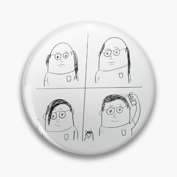 Item preview, The combover illustrated designed and sold by KabloinksStuff.