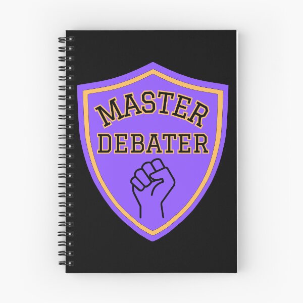 Item preview, master debater funny debate pun funny masturbation  designed and sold by Alyn8.