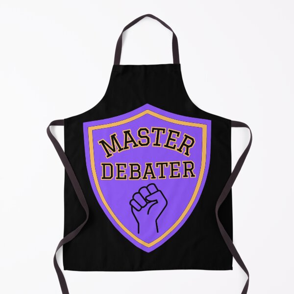 Item preview, master debater funny debate pun funny masturbation  designed and sold by Alyn8.