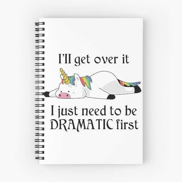 Item preview, Unicorn Drama Queen Vibes designed and sold by Pujo Design.