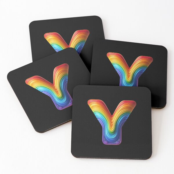 Item preview, Letter Y, Rainbow designed and sold by Myra365Art.