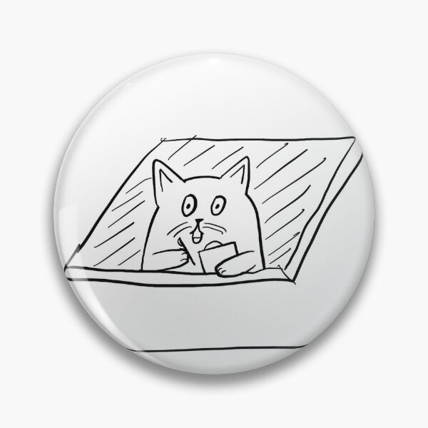 Item preview, Ceiling cat taking notes designed and sold by KabloinksStuff.
