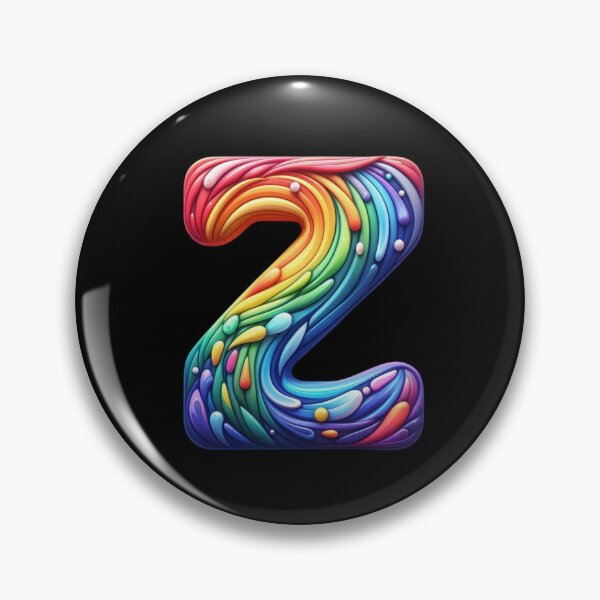 Item preview, Letter Z, Rainbow designed and sold by Myra365Art.