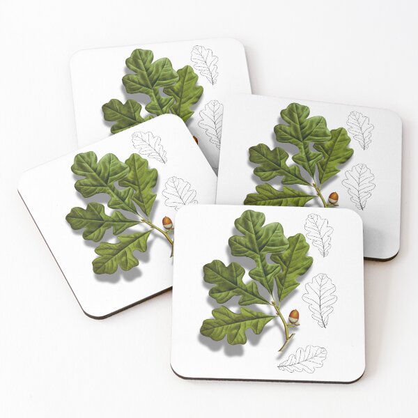 Item preview, Botanical Art Oak Leaves and Acorn designed and sold by MochaMeli.