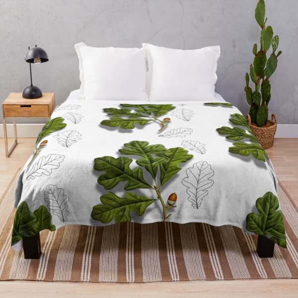Item preview, Botanical Art Oak Leaves and Acorn designed and sold by MochaMeli.